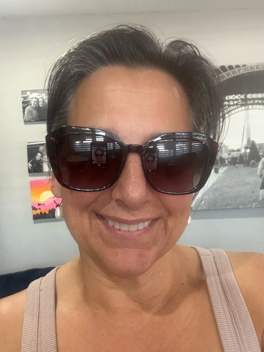Fossil Women's FOS 3116/S Geometric Tortoiseshell Sunglasses